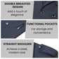 👔🍂Saisonale Sonderangebote – Herren-Windjacke mit doppelter Knopfleiste