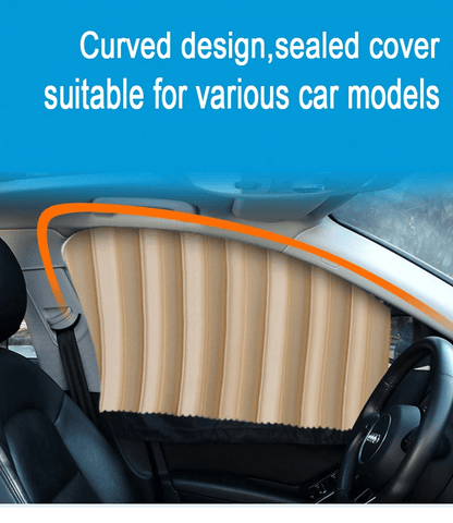 🌥️🔥Universal Fit Magnetic Auto Seite Fenster Privatsphäre Sunshade🚗