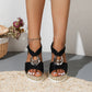 Bequeme orthopädische Keilsandalen – 2025