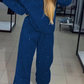 💖💖Damen Rundhalsausschnitt Lässiges Sport-Sweatshirt und Jogginghose 2-teiliges Set