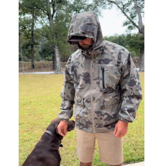 Herren-Kapuzenjacke mit Camouflage-Muster und mehreren Taschen【Kostenloser Versand】