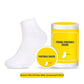 Nicht waschbare, tragbare, komprimierte Baumwollsocken