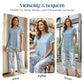 🎉50% Rabatt – Nur für kurze Zeit!✨ Modisches 2-in-1-Set | Oberteil mit asymmetrischem Saum + bedruckte Hose | S–5XL 👗