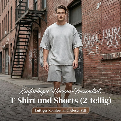 Lässige, einfarbige, ärmellose Sport-Sets