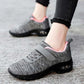 Casual Damenmode Bequemer, atmungsaktiver, elastischer, rutschfester Sportschuh mit Luftpolstern