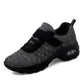 Casual Damenmode Bequemer, atmungsaktiver, elastischer, rutschfester Sportschuh mit Luftpolstern