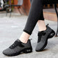 Casual Damenmode Bequemer, atmungsaktiver, elastischer, rutschfester Sportschuh mit Luftpolstern
