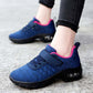 Casual Damenmode Bequemer, atmungsaktiver, elastischer, rutschfester Sportschuh mit Luftpolstern