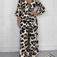 🔥Hot Sale 49% Off🍃Leopardenmuster V-Ausschnitt Jumpsuit
