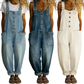 👖🔥 50% RABATT 💥 Damen Baggy Denim Latzhose mit Taschen – lässig, bequem & absolut im Trend ✨
