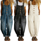 👖🔥 50% RABATT 💥 Damen Baggy Denim Latzhose mit Taschen – lässig, bequem & absolut im Trend ✨
