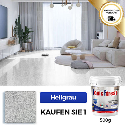 ✨Neu eingetroffen✨Hochglänzende Epoxid-Bodenbeschichtung mit Marmor-Effekt
