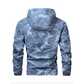 Herren-Kapuzenjacke mit Camouflage-Muster und mehreren Taschen【Kostenloser Versand】