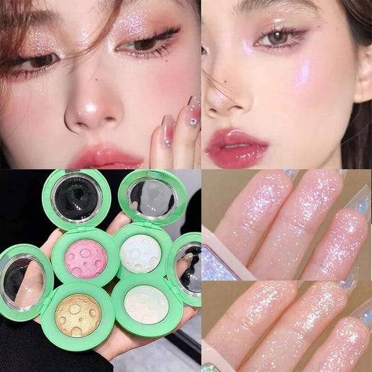 💖49% RABATT✨Highlighter-Puder Glänzend Klar Hochglanz Gesicht