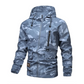 Herren-Kapuzenjacke mit Camouflage-Muster und mehreren Taschen【Kostenloser Versand】