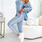 Dreiteiliges Damen-Set – Jacke und Baseballhose, Bequem und Sportlich