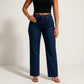 Damen-Jeans im Vintage-Stil mit hoher Taille und geradem Bein🔥BEI 2 ARTIKELN IST DER VERSAND KOSTENLOS