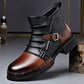 Herren-Stiefeletten aus echtem Leder