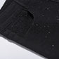 Schmal geschnittene schwarze Jeans mit Strassverzierung