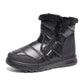 🎊Neujahrsverkauf🎊Warme, mit Fell gefütterte, wasserdichte Damen-Slip-On-Stiefel