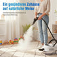 🥳 2026 HEISSER VERKAUF 🥳 💞 50K+ VERKAUFT! 📢⏰ 50% RABATT! Hochtemperatur-Dampfreiniger – 105°C Dampf, 15 s Aufheizzeit. 🌡️ Tötet 99,9 % der Keime ab – ohne Chemie. 🎚️ 6 Dampfstufen – großer Tank 1100 ml. ✨ Für viele Oberflächen – Reinigungswunder! 🔥