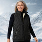 📢🎉50%Rabatt!!!✨️❄️Warme, lässige, ärmellose Steppweste für den Winter mit Fleecefutter