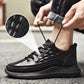 【HEUTIGE 20 % RABATT】Slip-On-Sneaker für Herren aus Mikrofaser-Leder