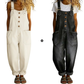 👖🔥 50% RABATT 💥 Damen Baggy Denim Latzhose mit Taschen – lässig, bequem & absolut im Trend ✨