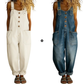 👖🔥 50% RABATT 💥 Damen Baggy Denim Latzhose mit Taschen – lässig, bequem & absolut im Trend ✨