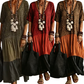 📢Mid-Season Sale: −50% nur für kurze Zeit⏰Bohemian gestuftes Maxikleid mit Leopardenmuster