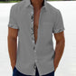 Sommerschlussverkauf - 49% Rabatt 🔥 --- Herren Karo-Kragen Button Down Freizeithemd