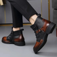 Herren-Stiefeletten aus echtem Leder