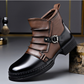 Herren-Stiefeletten aus echtem Leder