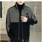 🎁Ideales Geschenk✨ Modische Jacke für Herren aus Kunstplüsch mit Stehkragen