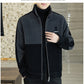 🎁Ideales Geschenk✨ Modische Jacke für Herren aus Kunstplüsch mit Stehkragen