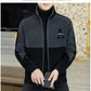 🎁Ideales Geschenk✨ Modische Jacke für Herren aus Kunstplüsch mit Stehkragen