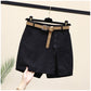🤩Neues, zeitlich begrenztes Produkt🤩 – Freizeit-Skorts für Damen (mit Gürtel)