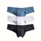🔥Kaufe 2, erhalte 1 gratis 🔥Einfarbige, atmungsaktive Herren-Slips mit niedriger Taille
