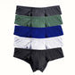 🔥Kaufe 2, erhalte 1 gratis 🔥Einfarbige, atmungsaktive Herren-Slips mit niedriger Taille