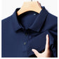 Herren-Sommer-T-Shirt mit klassischem Revers