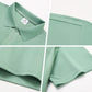 Herren-Sommer-T-Shirt mit klassischem Revers