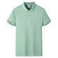 Herren-Sommer-T-Shirt mit klassischem Revers