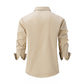 Herren Business-Hemd im Slim-Casual-Stil mit Farbblockdesign🔥🔥Vatertags-Sale – 49 % Rabatt
