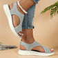 🌺Bequeme atmungsaktive flache Sandalen mit offener Zehe für Damen im Sommer