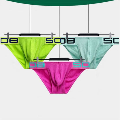 Sexy, atmungsaktive Slips mit niedriger Taille für Herren