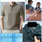 🎁Heißer Verkauf 66 % RABATT⏳Neues Business Casual T-Shirt aus Seide in Volltonfarbe