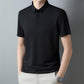 🎁Heißer Verkauf 66 % RABATT⏳Neues Business Casual T-Shirt aus Seide in Volltonfarbe