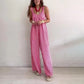 Lockerer, lässiger Jumpsuit mit Streifen für Damen🌟🌟HEIßER SALE - 49 % RABATT