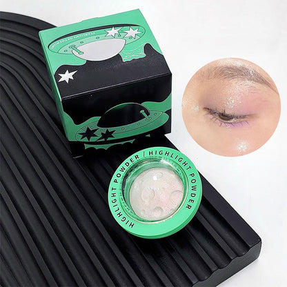 💖49% RABATT✨Highlighter-Puder Glänzend Klar Hochglanz Gesicht