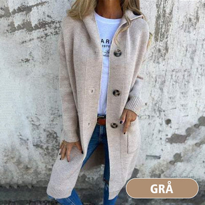 🥳Heißer Verkauf 50% Rabatt🌸Knopfstrickjacke mit Kapuze für Frauen